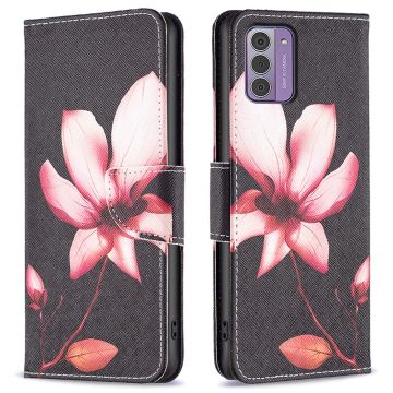 Wonderland Nokia G310 / G42 flip case - Pink Flower