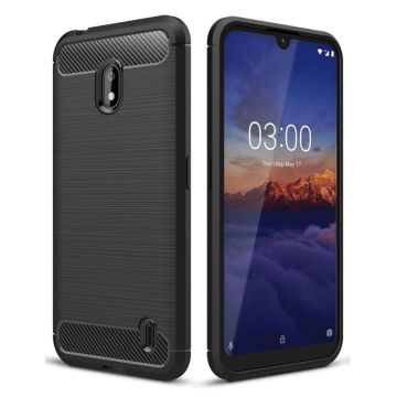 Carbon Flex Nokia 2.2 case - Black