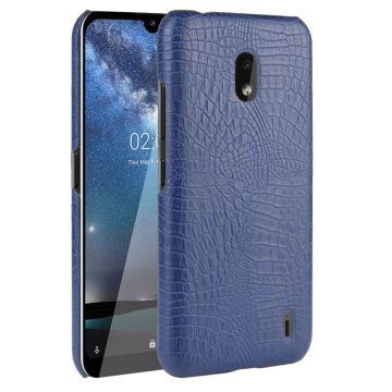 Croco Nokia 2.2 case - Dark Blue