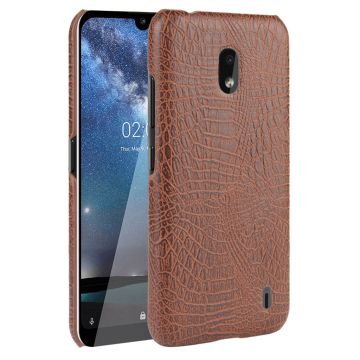 Croco Nokia 2.2 case - Brown