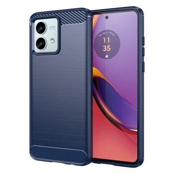 Carbon Flex case - Motorola Moto G84 5G - Blue