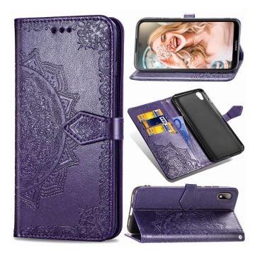 Mandala Huawei Y5 2019 Flip case - Purple