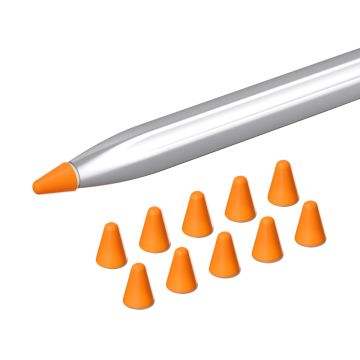 10 Pcs Huawei M-Pencil (2nd) silicone pen tip cover - Orange