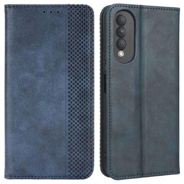 Bofink Vintage Huawei nova 10z / Honor X20 SE leather case - Blue