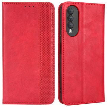 Bofink Vintage Huawei nova 10z / Honor X20 SE leather case - Red