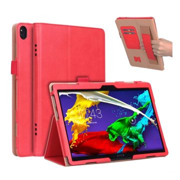 Lenovo Tab P10 leather case - Red