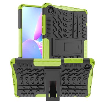 Tire pattern kickstand case for Lenovo Tab M8 (Gen 4) - Green