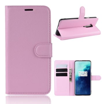 Classic OnePlus 7T Pro flip case - Pink
