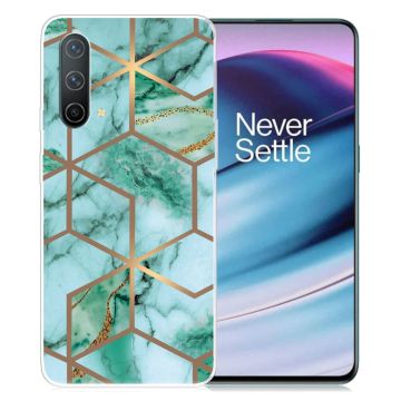 Marble OnePlus Nord CE 5G case - Emerald Cube Pattern