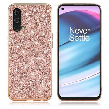 Glitter OnePlus Nord CE 5G case - Rose Gold