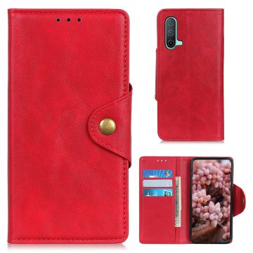 Alpha OnePlus Nord CE 5G flip case - Red