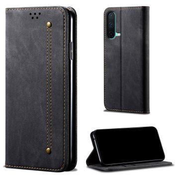 Jeans OnePlus Nord CE 5G Flip case - Black