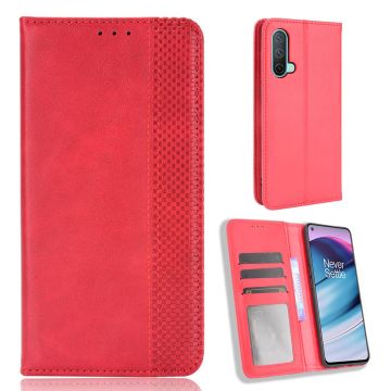 Bofink Vintage OnePlus Nord CE 5G leather case - Red