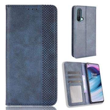 Bofink Vintage OnePlus Nord CE 5G leather case - Blue