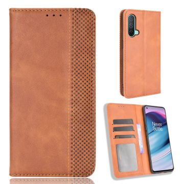 Bofink Vintage OnePlus Nord CE 5G leather case - Brown