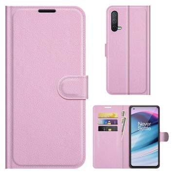 Classic OnePlus Nord CE 5G flip case - Pink