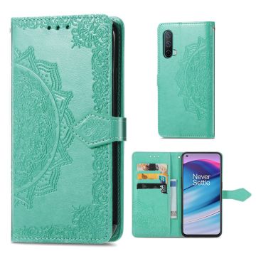 Mandala OnePlus Nord CE 5G Flip case - Green