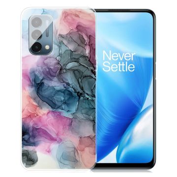 Marble OnePlus Nord N200 5G case - Osmose of Rose and Green