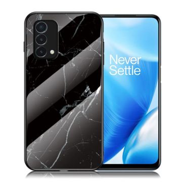 Fantasy Marble OnePlus Nord N200 5G cover - Black Marble