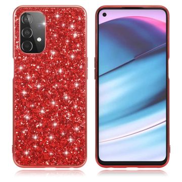 Glitter OnePlus Nord N200 5G case - Red