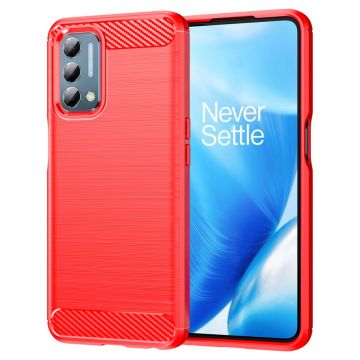 Carbon Flex case - OnePlus Nord N200 5G - Red