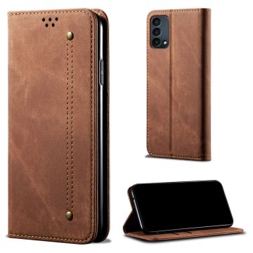 Jeans OnePlus Nord N200 5G Flip case - Brown