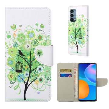 Wonderland OnePlus Nord N200 5G flip case - Green Tree