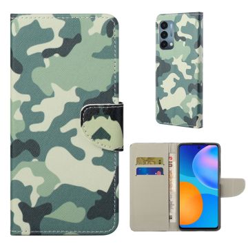 Wonderland OnePlus Nord N200 5G flip case - Camouflage