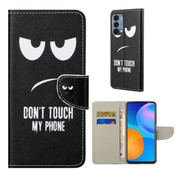 Wonderland OnePlus Nord N200 5G flip case - Don't Touch My Phone