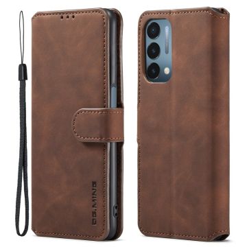 DG.MING OnePlus Nord N200 5G Retro Case - Coffee