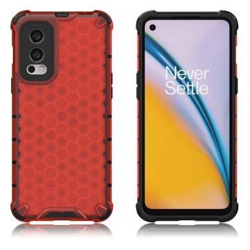 Bofink Honeycomb OnePlus Nord 2 5G case - Red