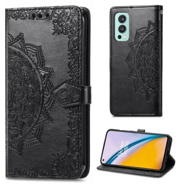 Mandala OnePlus Nord 2 5G Flip case - Black