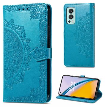 Mandala OnePlus Nord 2 5G Flip case - Blue