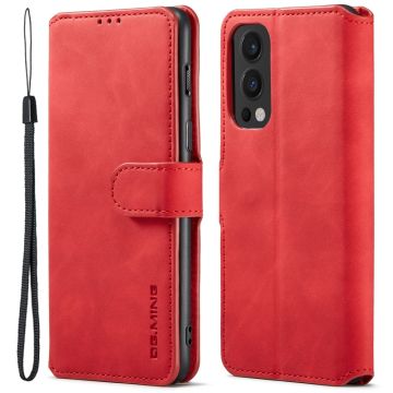 DG.MING OnePlus Nord 2 5G Retro Case - Red