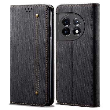 Jeans OnePlus 11 Flip case - Black