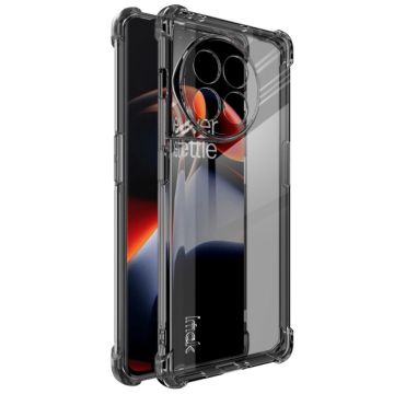 IMAK Airbag Cover for OnePlus 11R / Ace 2 - Transparent Black