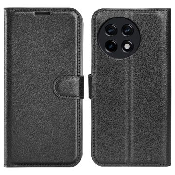 Classic OnePlus 11R / Ace 2 flip case - Black