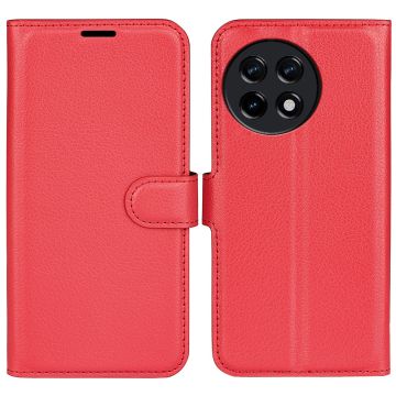 Classic OnePlus 11R / Ace 2 flip case - Red