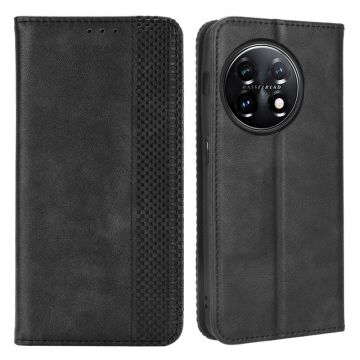 Bofink Vintage OnePlus 11R / Ace 2 leather case - Black