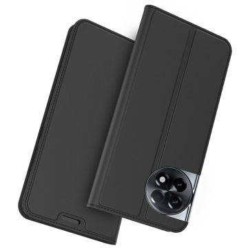 Smooth and thin premium PU leather case for OnePlus Ace 2 5G / 11R 5G - Black