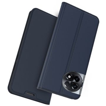 Smooth and thin premium PU leather case for OnePlus Ace 2 5G / 11R 5G - Blue