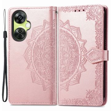 Mandala OnePlus Nord CE 3 Lite Flip case - Rose Gold