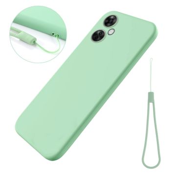 Matte liquid silicone cover for OnePlus Nord N30 / CE 3 Lite - Green