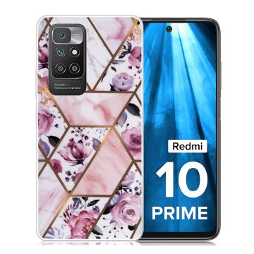 Marble Xiaomi Redmi 10 Prime / Redmi 10 case - Elegant Roses Tile