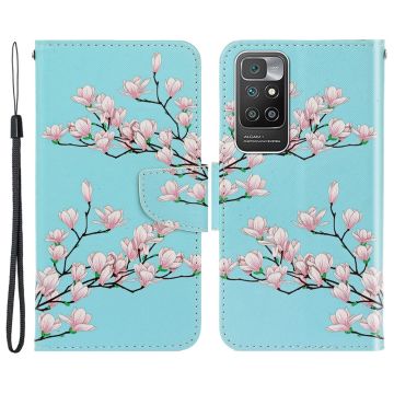 Wonderland Xiaomi Redmi 10 Prime / Redmi 10 flip case - Pink Flower