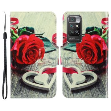 Wonderland Xiaomi Redmi 10 Prime / Redmi 10 flip case - Rose