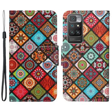 Wonderland Xiaomi Redmi 10 Prime / Redmi 10 flip case - Boho Pattern