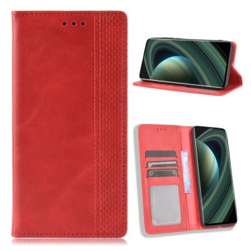 Bofink Vintage Xiaomi Mi 10 Ultra leather case - Red