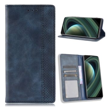 Bofink Vintage Xiaomi Mi 10 Ultra leather case - Blue