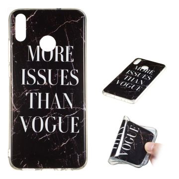 Deco Honor 8X case - Words in Black